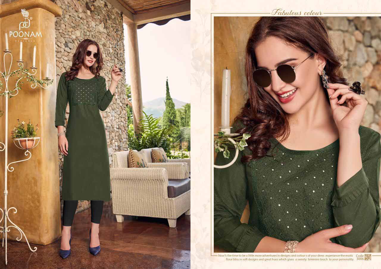 Poonam Designer Asiana Vol-3 Kurti Sets Poonam Designer Asiana Vol-3 Kurti Sets